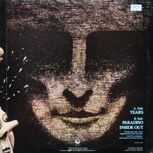 The Chameleons - Tears | Geffen Records (GEF 4T) - 2