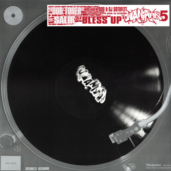 L.A. 2000 & DJ Sotofett / Salik - Dub Toner / Bless Up | WANIA (WANIA mk5) - main