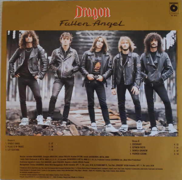 Dragon - Fallen Angel | Polskie Nagrania Muza (SX 2913) - 2