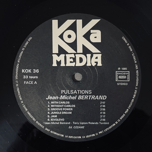 Jean-Michel Bertrand - Pulsations | Koka Media (KOK 36) - 2