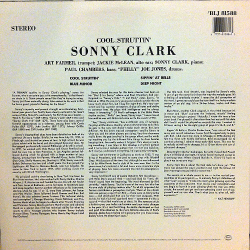 Sonny Clark - Cool Struttin' | Blue Note (BLJ 81588) - 2
