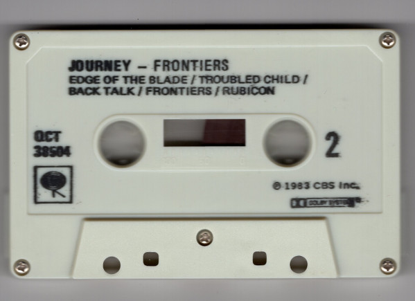 Journey - Frontiers [Cassette] | Columbia (QCT 38504) - 4