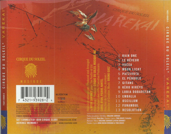 Cirque Du Soleil - Varekai | Cirque Du Soleil Musique (74321-93928-2)