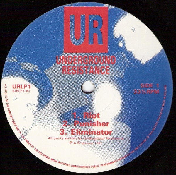 Underground Resistance - Revolution For Change | Network Records (URLP1) - 3