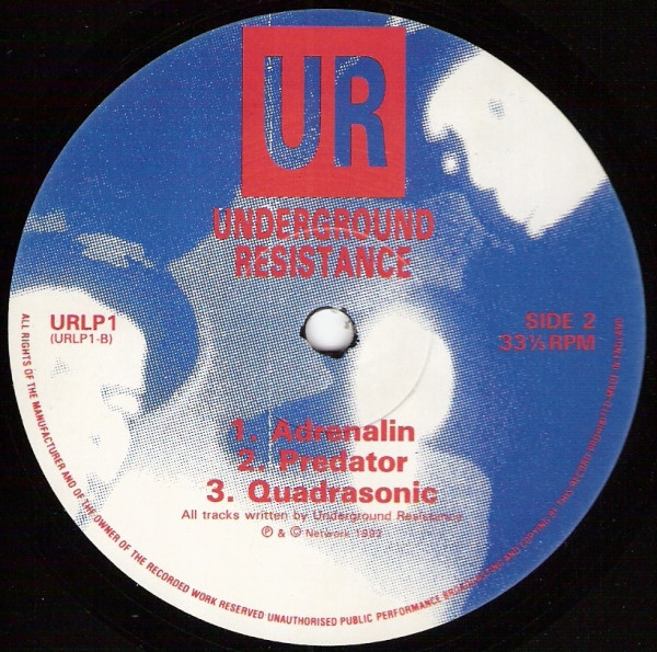 Underground Resistance - Revolution For Change | Network Records (URLP1) - 4