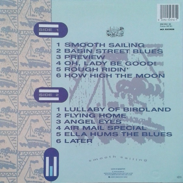 Ella Fitzgerald - Smooth Sailing | MCA Records (252 316-1) - 2