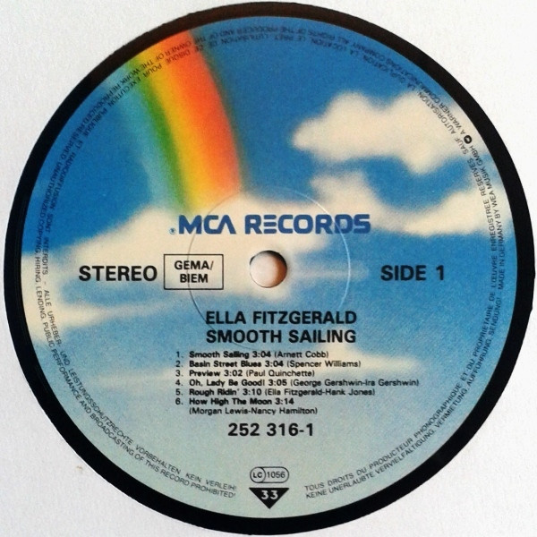 Ella Fitzgerald - Smooth Sailing | MCA Records (252 316-1) - 3