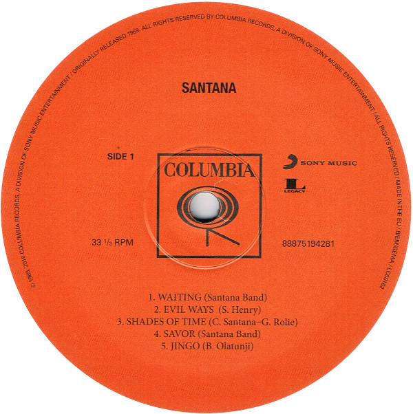 Santana - Santana | Columbia (88875194281) - 2 Santana - Santana | Columbia (88875194281) - 2