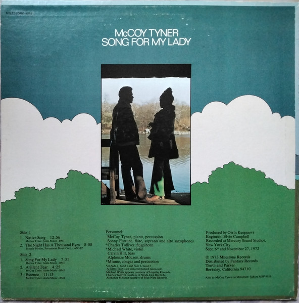 McCoy Tyner - Song For My Lady | Milestone (MSP 9044) - 2 McCoy Tyner - Song For My Lady | Milestone (MSP 9044) - 2