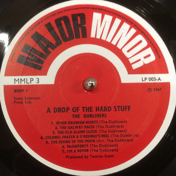 The Dubliners - A Drop Of The Hard Stuff | Major Minor (MMLP3) - 3 The Dubliners - A Drop Of The Hard Stuff | Major Minor (MMLP3) - 3