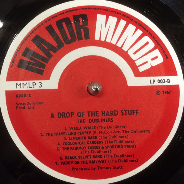 The Dubliners - A Drop Of The Hard Stuff | Major Minor (MMLP3) - 4 The Dubliners - A Drop Of The Hard Stuff | Major Minor (MMLP3) - 4