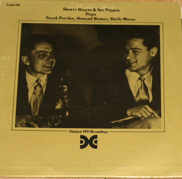 Shorty Rogers & Art Pepper - Popo | Xanadu Records (Xanadu 148)
