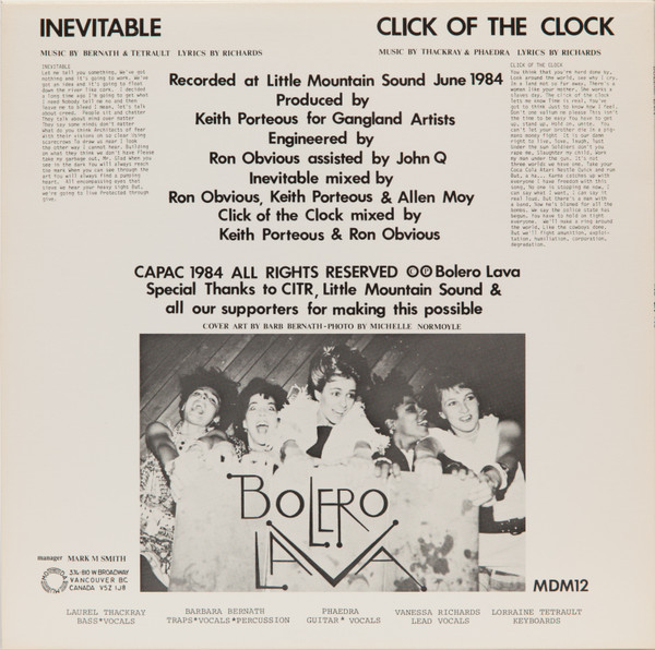 Bolero Lava - Inevitable | MO DA MU (MDM12) - 2