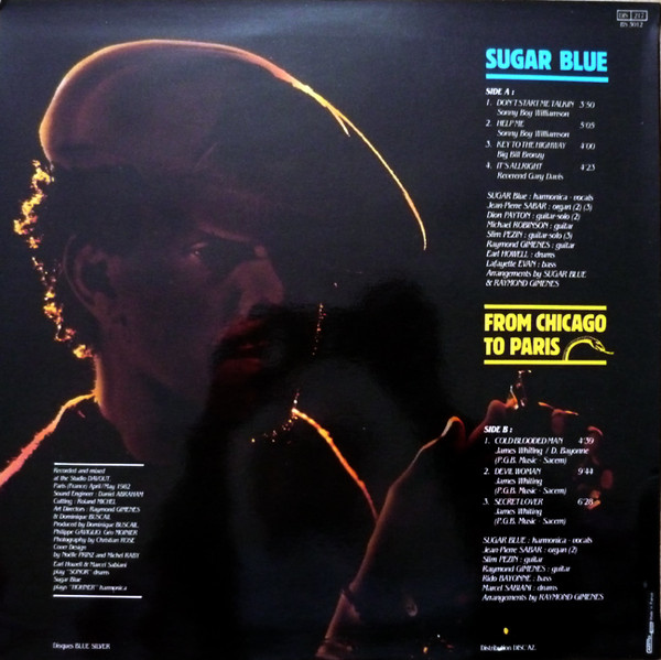 Sugar Blue - From Chicago To Paris | Blue Silver (BS 3012) - 2 Sugar Blue - From Chicago To Paris | Blue Silver (BS 3012) - 2