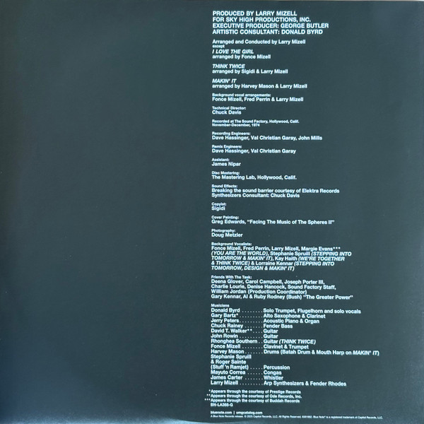 Donald Byrd - Stepping Into Tomorrow | Blue Note (6581682) - 4