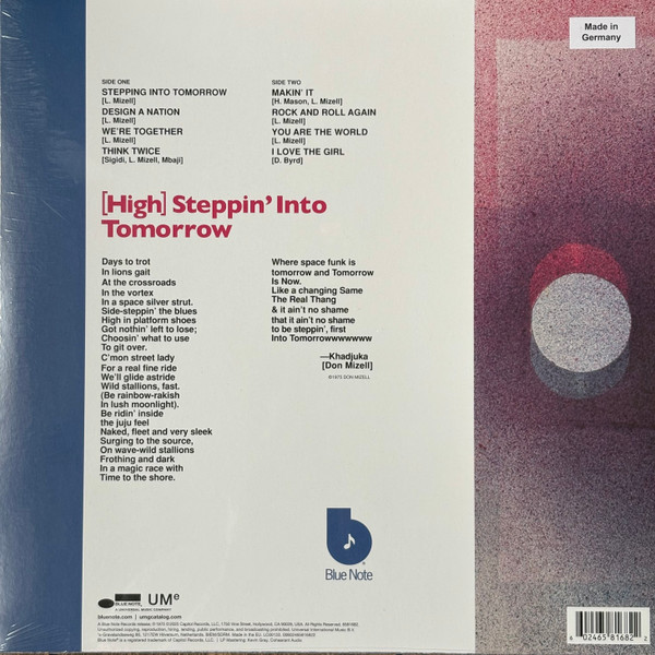 Donald Byrd - Stepping Into Tomorrow | Blue Note (6581682) - 2