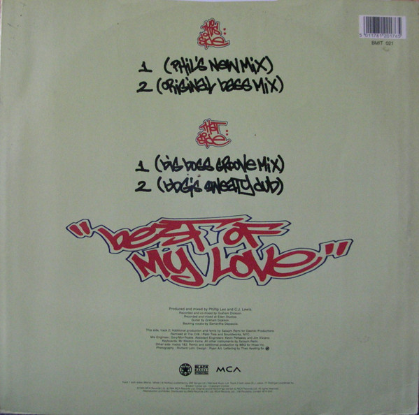 CJ Lewis - Best Of My Love | Black Market International (BMIT 021)