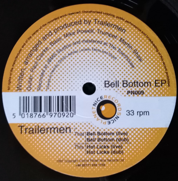 Trailermen - Bell Bottom EP | Planet Nice Records (PN 009) - 3 Trailermen - Bell Bottom EP | Planet Nice Records (PN 009) - 3