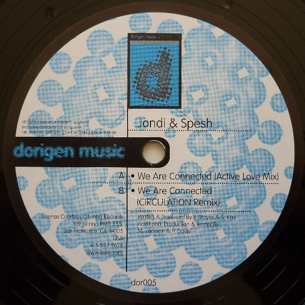 Jondi & Spesh - We Are Connected | Dorigen Music (DOR 005)