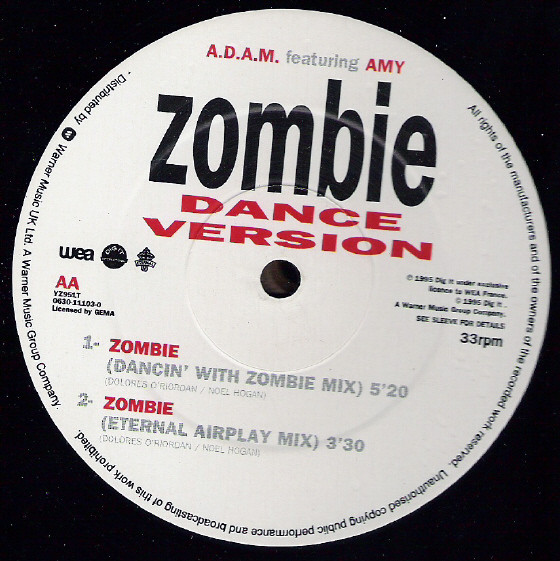 A.D.A.M. Featuring Amy - Zombie (Dance Version) | Eternal (YZ951T) - 4