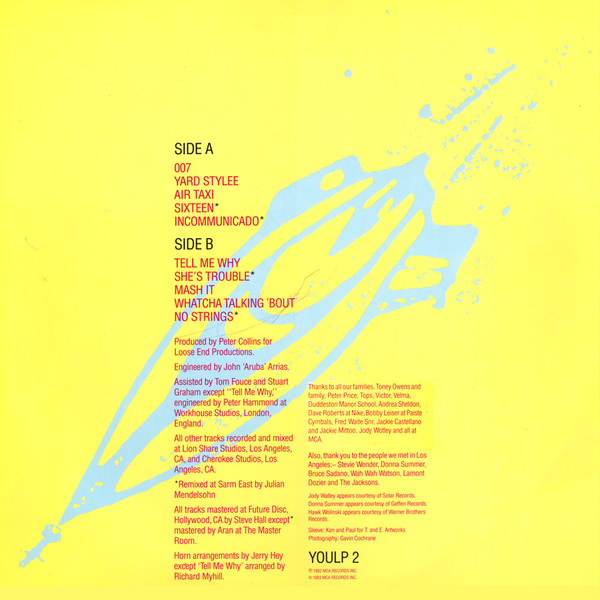 Musical Youth - Different Style | MCA Records (YOU LP 2) - 4