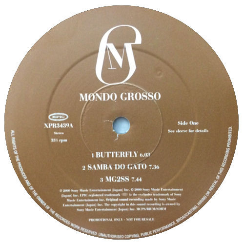 Mondo Grosso - MG4 DJ Only Album Sampler | Epic (XPR 3439) - 2