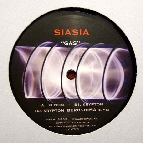 Siasia - Gas | Müller Records (MÜLLER 2069) - main