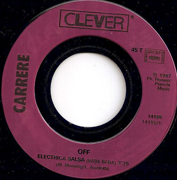 Off - Electrica Salsa (Baba Baba) | Carrere (14155)