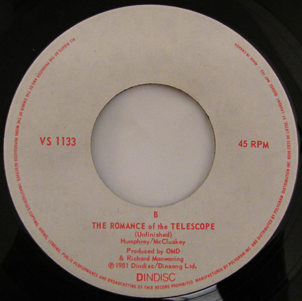 Orchestral Manoeuvres In The Dark - Joan Of Arc | Dindisc (VS1133) - 2 Orchestral Manoeuvres In The Dark - Joan Of Arc | Dindisc (VS1133) - 2