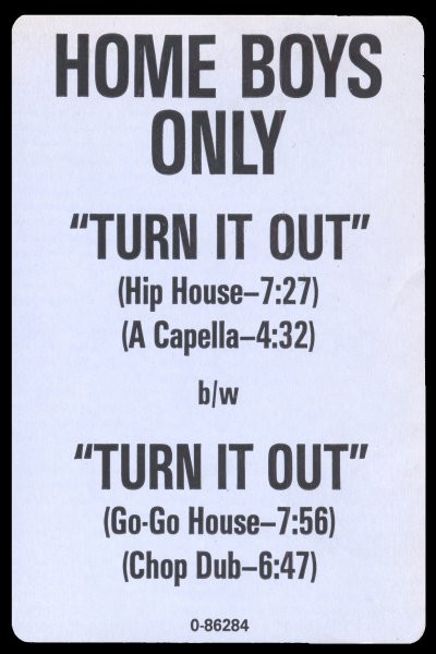 Home Boys Only - Turn It Out | Atlantic (0-86284) - 5 Home Boys Only - Turn It Out | Atlantic (0-86284) - 5