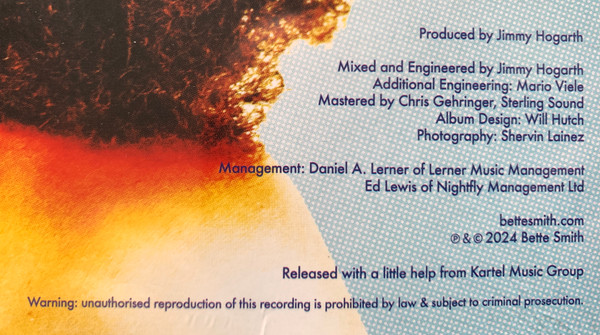 Bette Smith - Goodthing | Kartel Music Group (BS001 LP) - 3