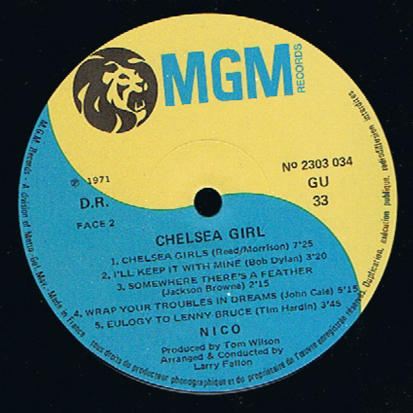 Nico - Chelsea Girl | MGM Records (2303 034) - 4