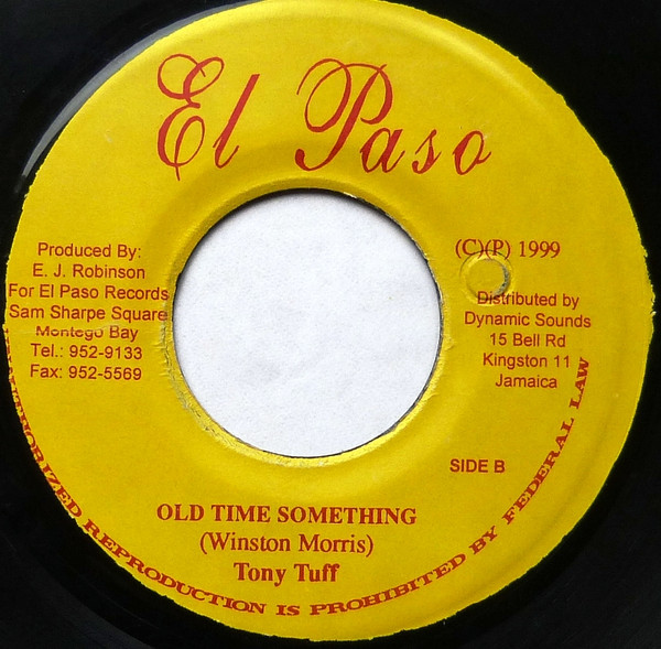 Tony Curtis / Tony Tuff - Dem Girls Ya Hot / Old Time Something | El Paso (none) - 2