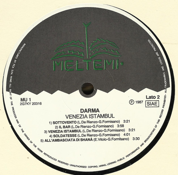 Darma - Venezia - Istanbul | Meltemi (MU 1) - 4