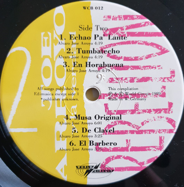 Joe Arroyo Y La Verdad - Rebellion | World Circuit (WCB 012) - 4 Joe Arroyo Y La Verdad - Rebellion | World Circuit (WCB 012) - 4