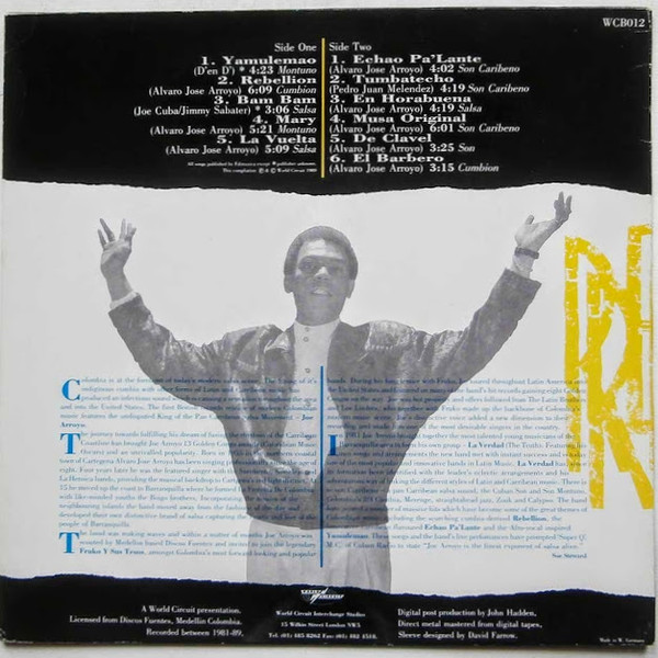 Joe Arroyo Y La Verdad - Rebellion | World Circuit (WCB 012) - 2 Joe Arroyo Y La Verdad - Rebellion | World Circuit (WCB 012) - 2