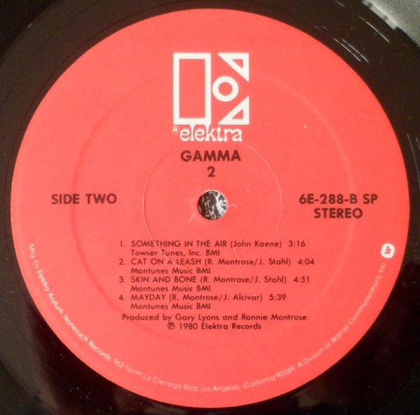 Gamma - Gamma 2 | Elektra (6E-288) - 4 Gamma - Gamma 2 | Elektra (6E-288) - 4