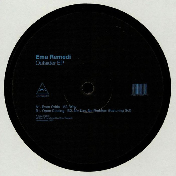 Ema Remedi - Outsider EP | Visionquest (VQ 081) - 2