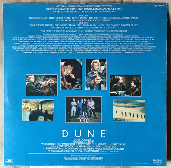 Various - Dune (Original Soundtrack Recording) | Polydor (823 770-1) - 2