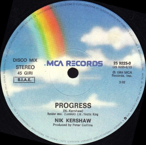 Nik Kershaw - The Riddle | MCA Records (25 9225-0) - 3