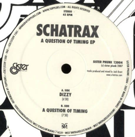 Schatrax - A Question Of Timing EP | Sister Phunk (SISTER PHUNK 12004)