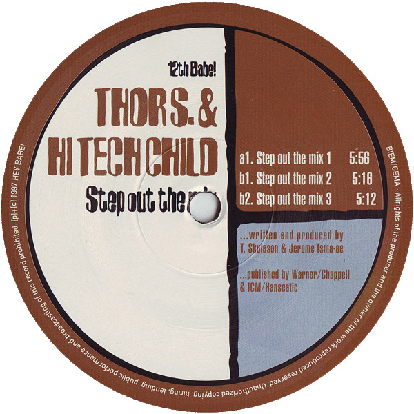 Thor S. & The High Tech Child - Step Out The Mix | Hey Babe! (HB 012) - 3