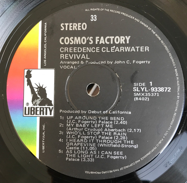Creedence Clearwater Revival - Cosmo's Factory | Liberty (SLYL-933872) - 2 Creedence Clearwater Revival - Cosmo's Factory | Liberty (SLYL-933872) - 2
