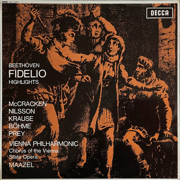 Beethoven , Vienna Philharmonic , Maazel - Fidelio Highlights | Decca (SXL 6276)