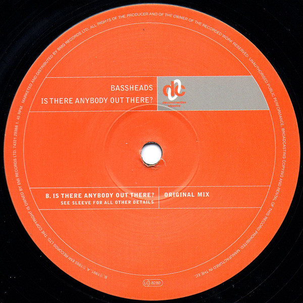 Bassheads - Is There Anybody Out There? | Deconstruction (74321 29388 1) - 4