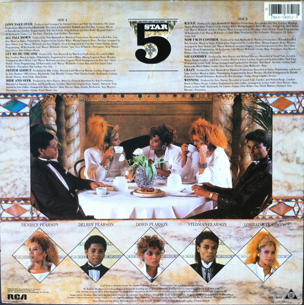 Five Star - Luxury Of Life | RCA (NFL1-8052) - 2