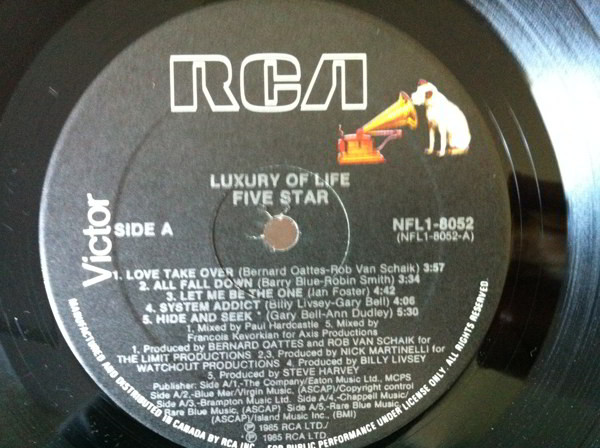 Five Star - Luxury Of Life | RCA (NFL1-8052) - 4
