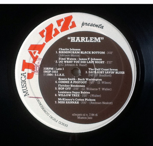 Various - Harlem | Musica Jazz (2MJP 1022) - 3