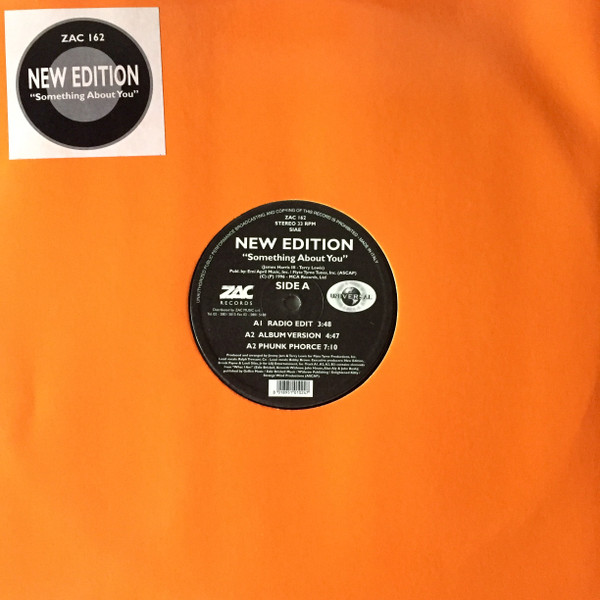 New Edition - Something About You | ZAC Records (ZAC 162)