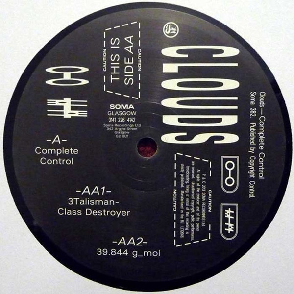 Clouds - Complete Control | Soma Quality Recordings (Soma 382)